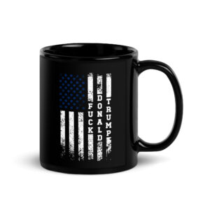 American Pryde Black Glossy Mug