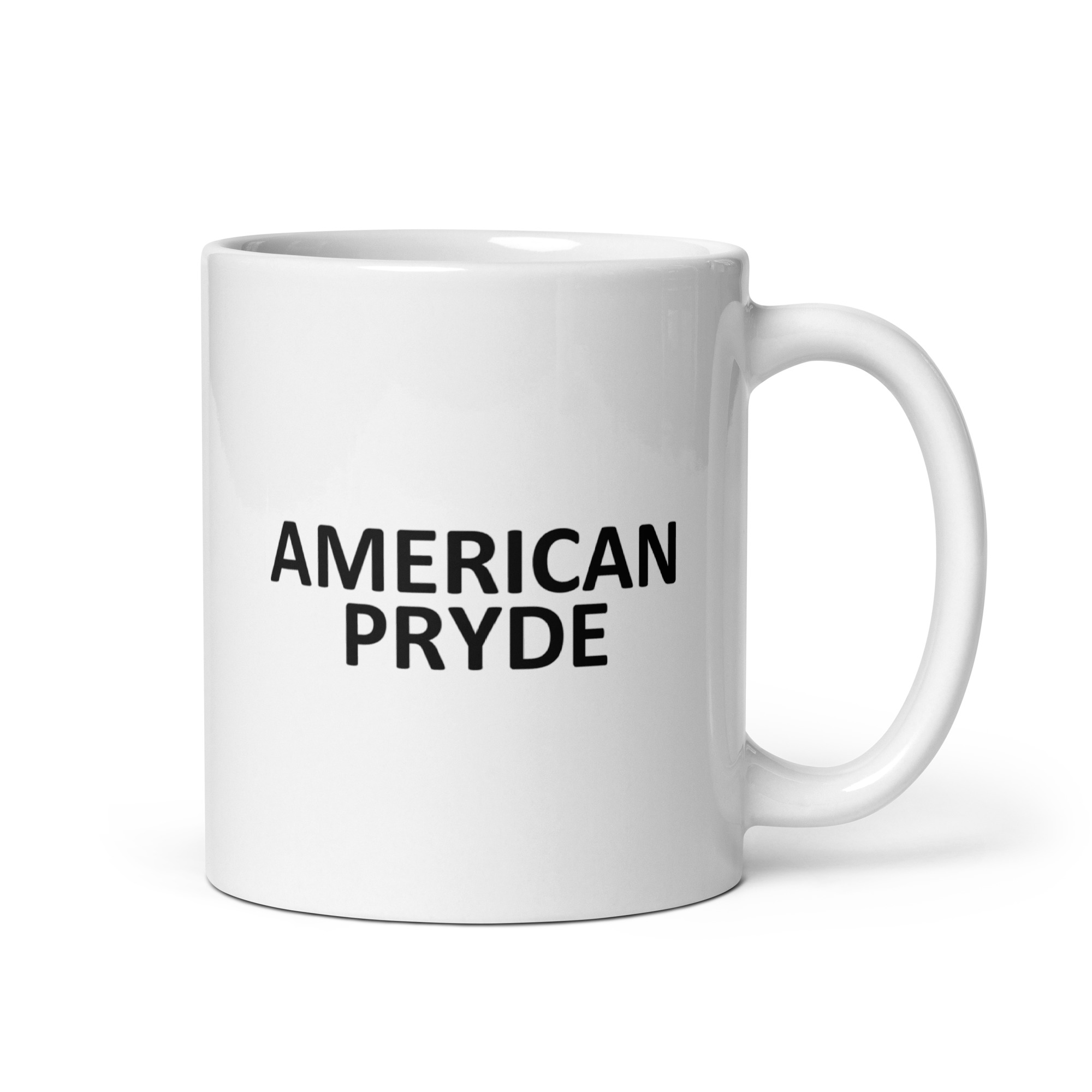 American Pryde White Glossy Mug